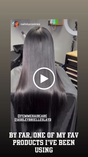 Customer video review of Silkening Mist