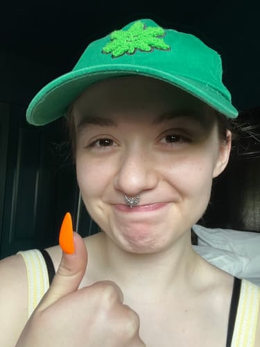 Customer photo review of FAUX BAT SEPTUM