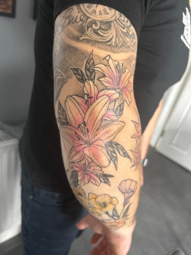 Customer photo review of TattooNumbx Numbing Cream