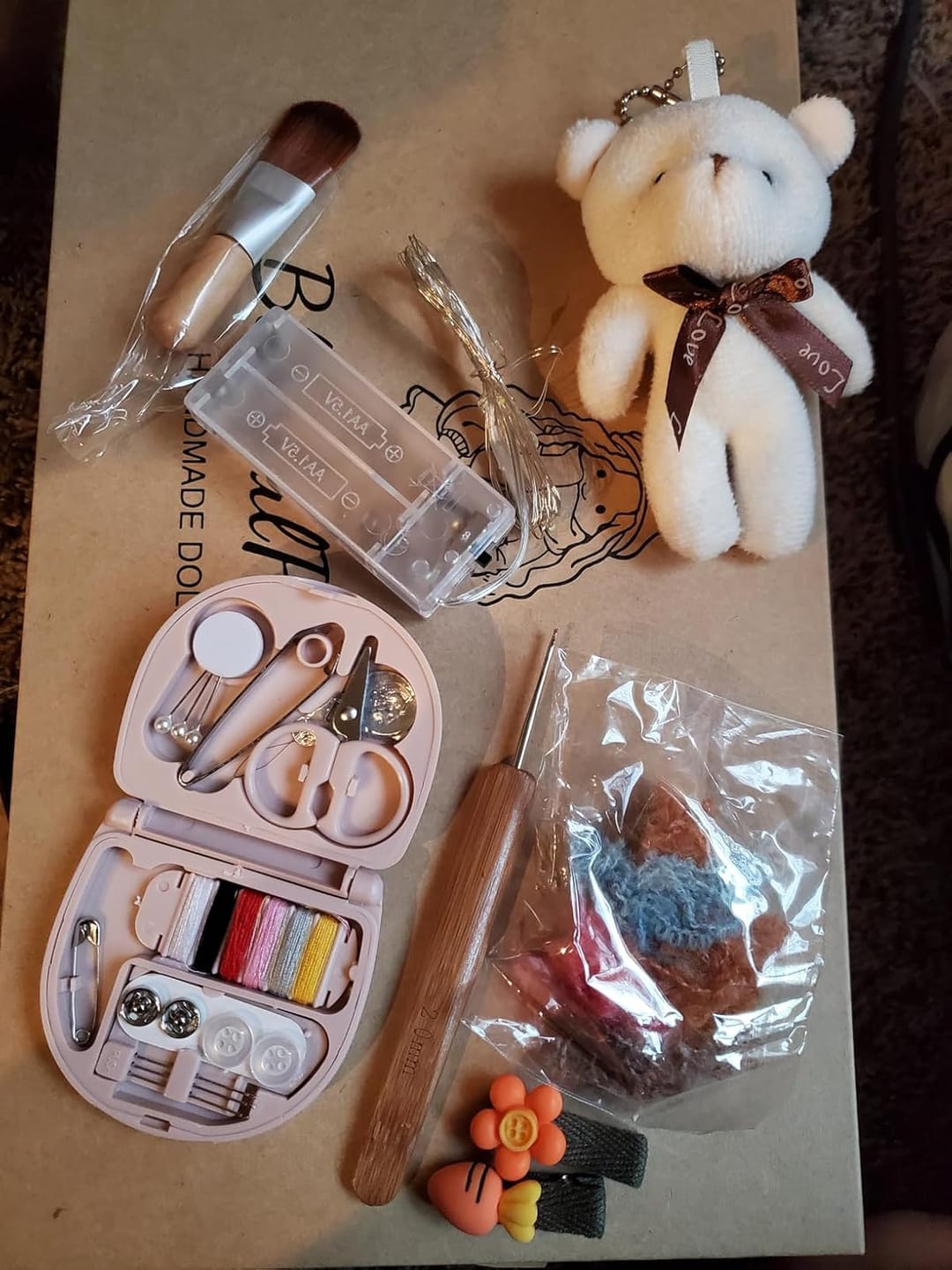 Customer photo review of Heidi- Peluche Artisanale Écologique