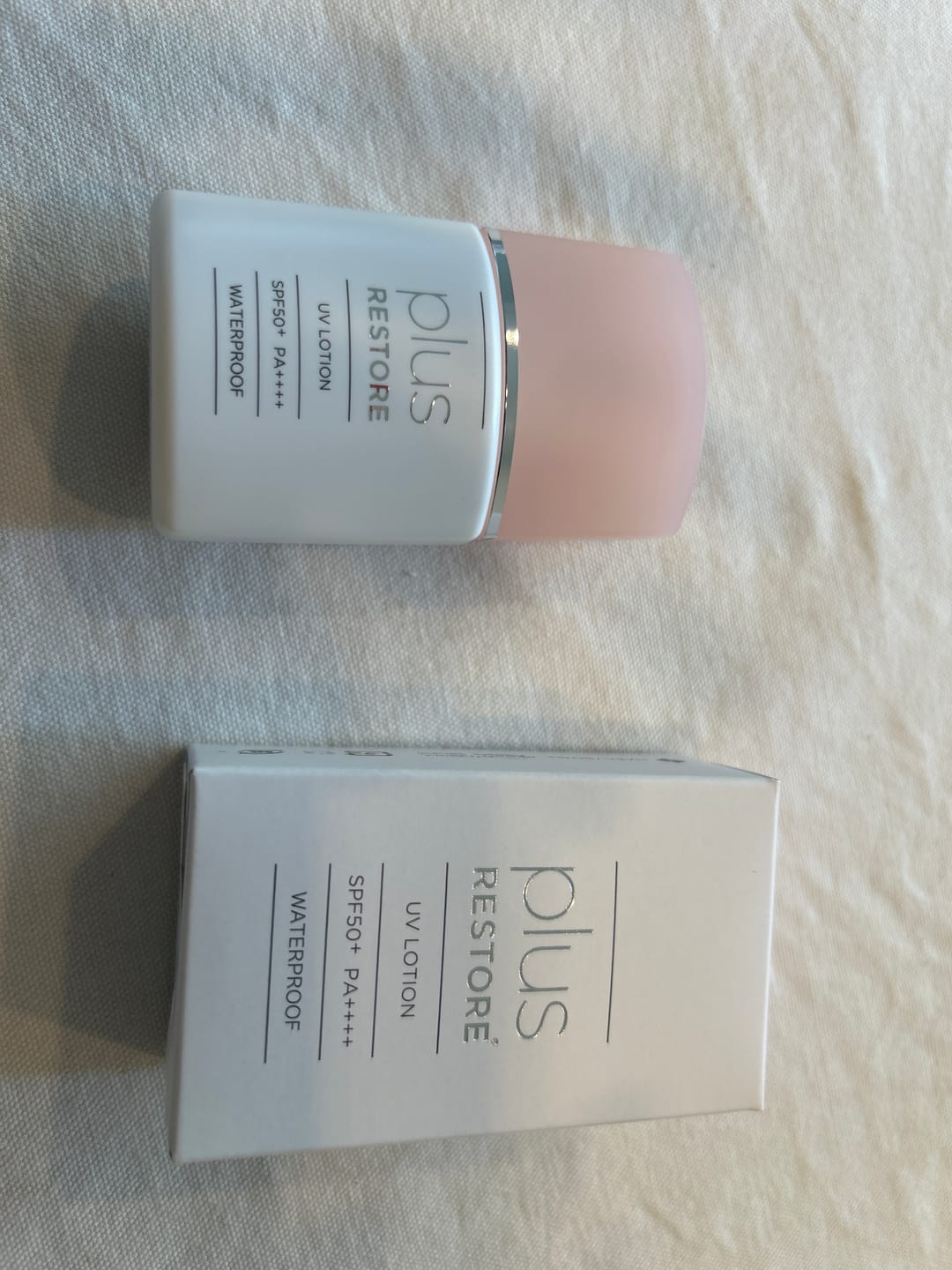 Customer photo review of UVローション （SPF50+ / PA++++）