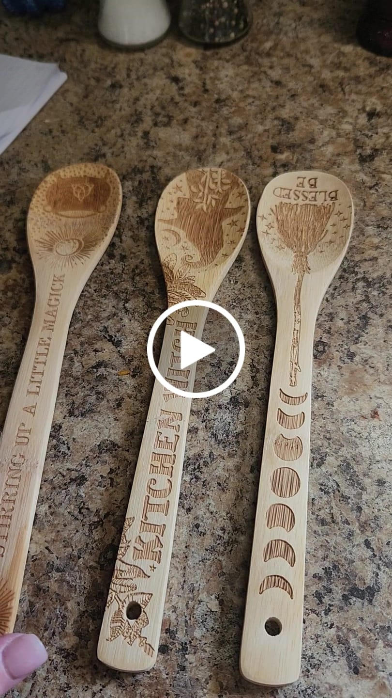 Customer video review of Witchy Bamboo Wooden Spoon