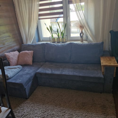 Customer photo review of Narożnik NEO BP sztruks