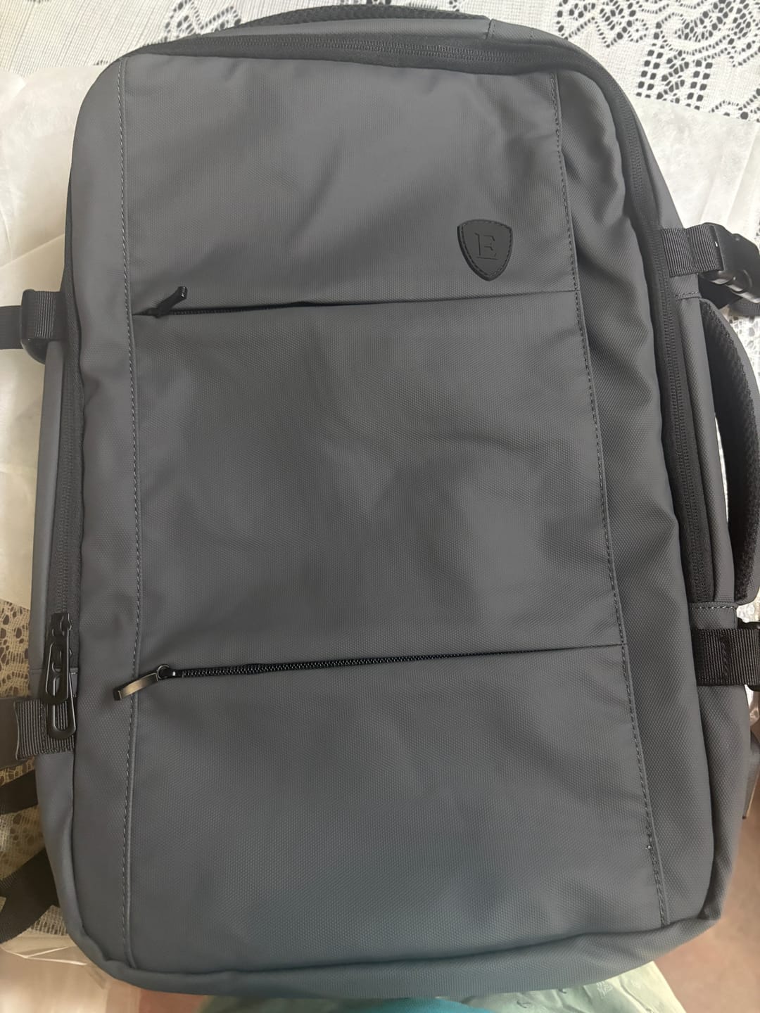 Customer photo review of The Expandable Dark Gray