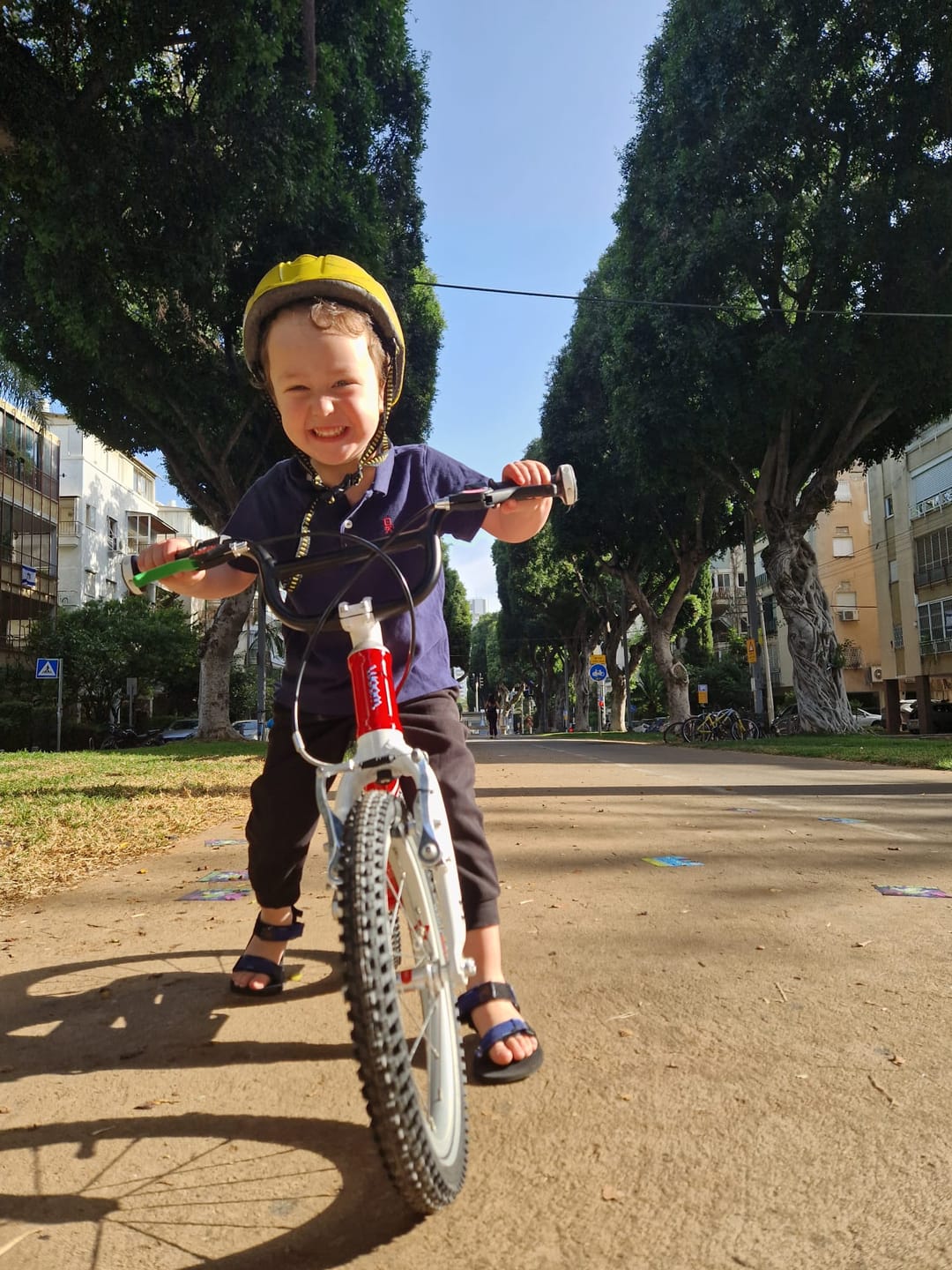 Customer photo review of woom 2 אופני ילדים 14 אינץ'