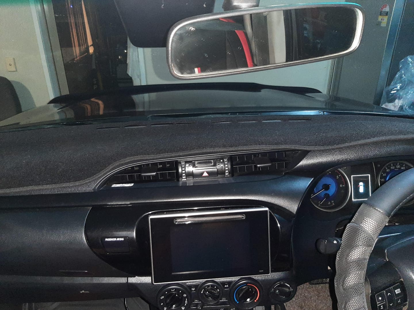 Customer photo review of Toyota Hilux N80 Dash Mat 2016-2024