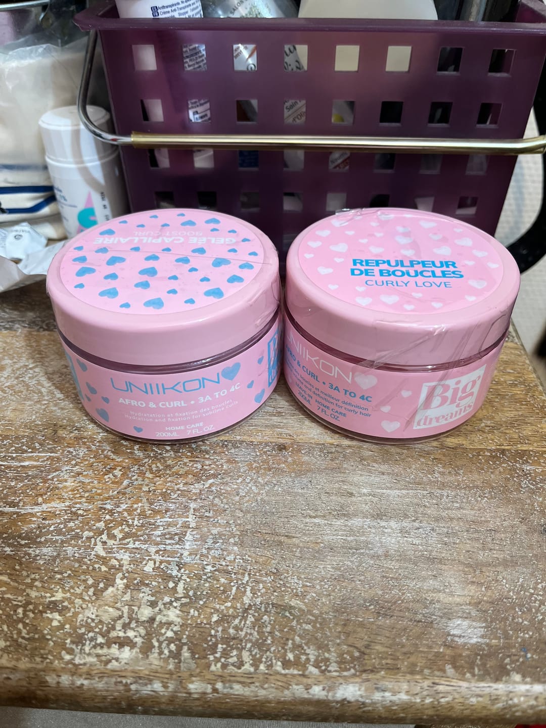 Customer photo review of Duo Curly Love – Repulpeur de boucle et gelée capillaire 2x200ML