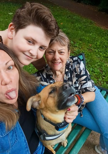 Customer photo review of Collier Anti Aboiement PuppySafe