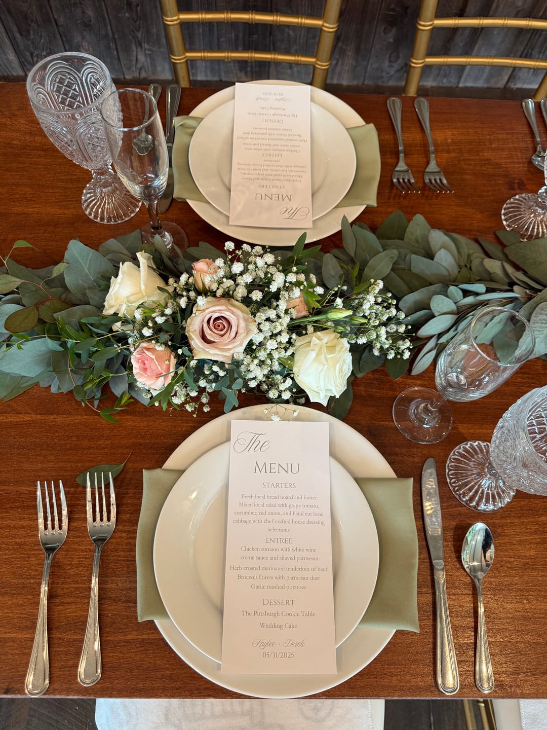 Customer photo review of 25' FRESH Silver Dollar Eucalyptus Garland