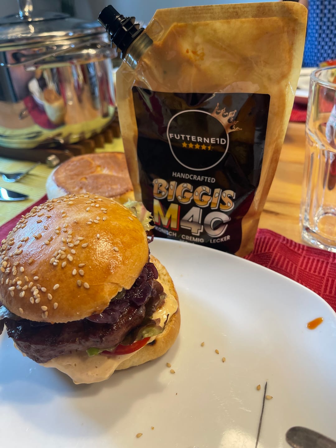 Customer photo review of ALL-T1ME Burger Sauce 500ml