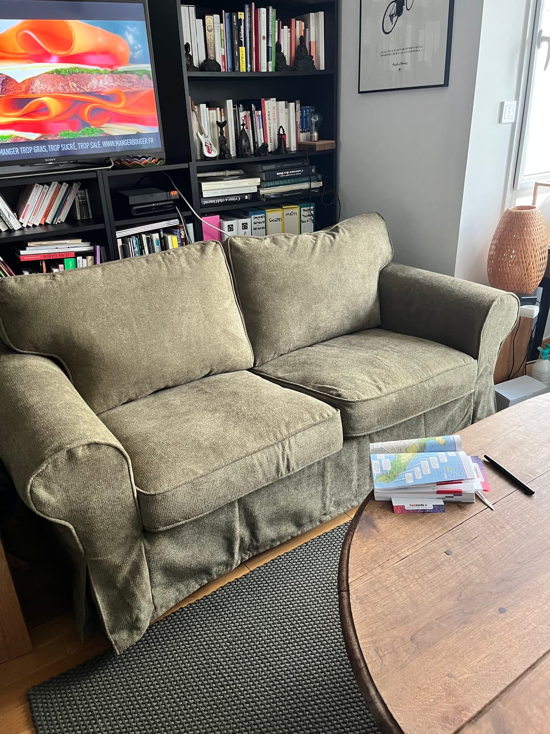 Customer photo review of EKTORP 3 Seat IKEA Sofa Cover