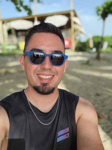 Customer photo review of Sea Glass Blue