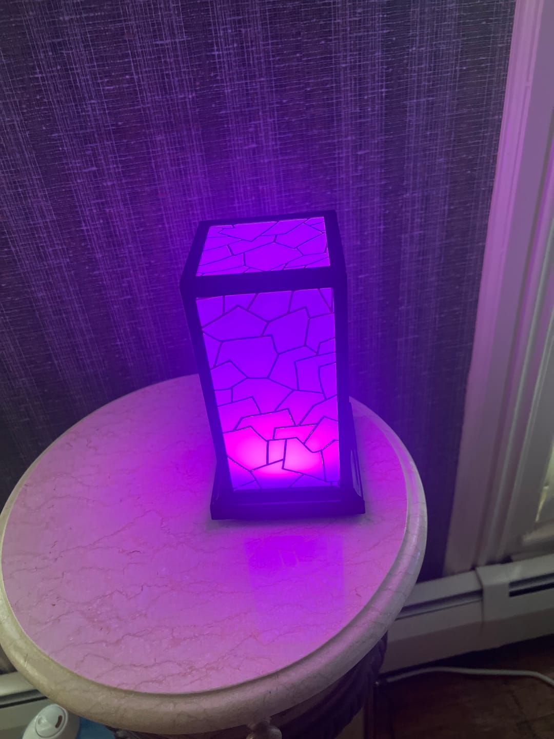 Customer photo review of Classic Friendship Lamps Imperfect
