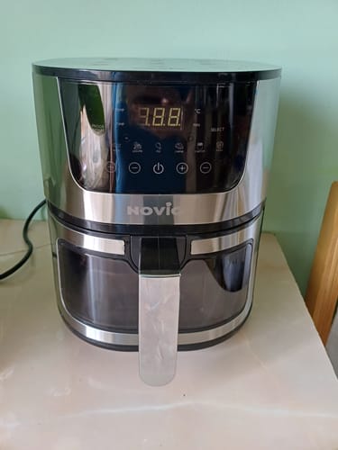 Customer photo review of Air Fryer Novio Grill & Fry