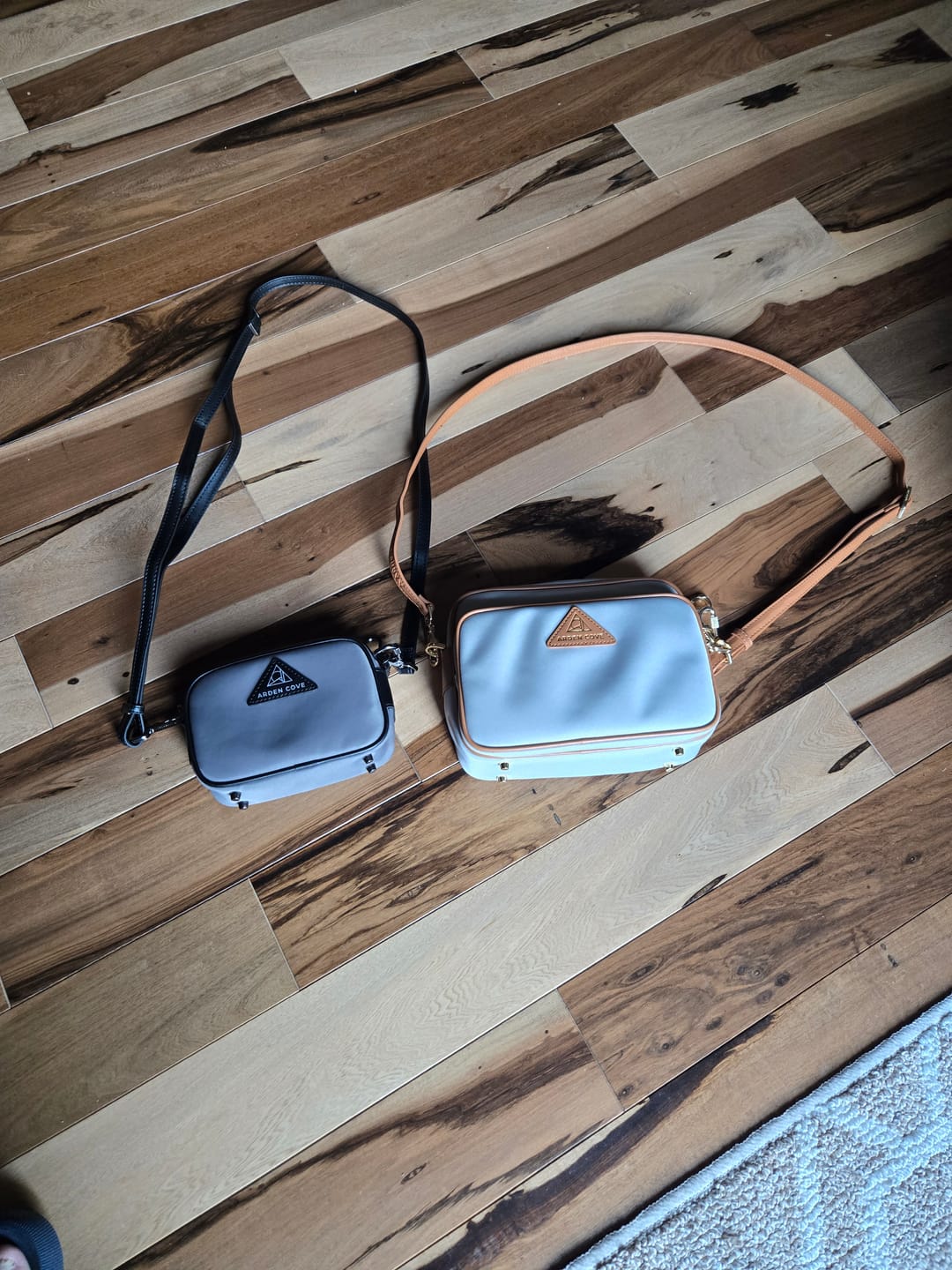 Customer photo review of Crissy Mini Crossbody with Locking Clasps Strap