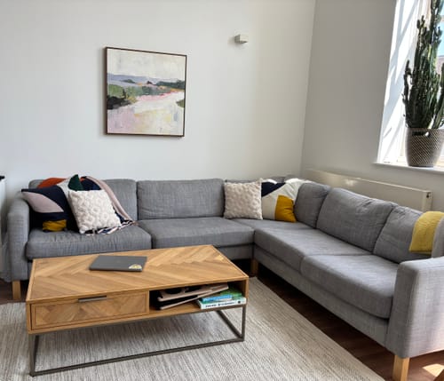 Customer photo review of Modern Abstract Painting #ABLS53