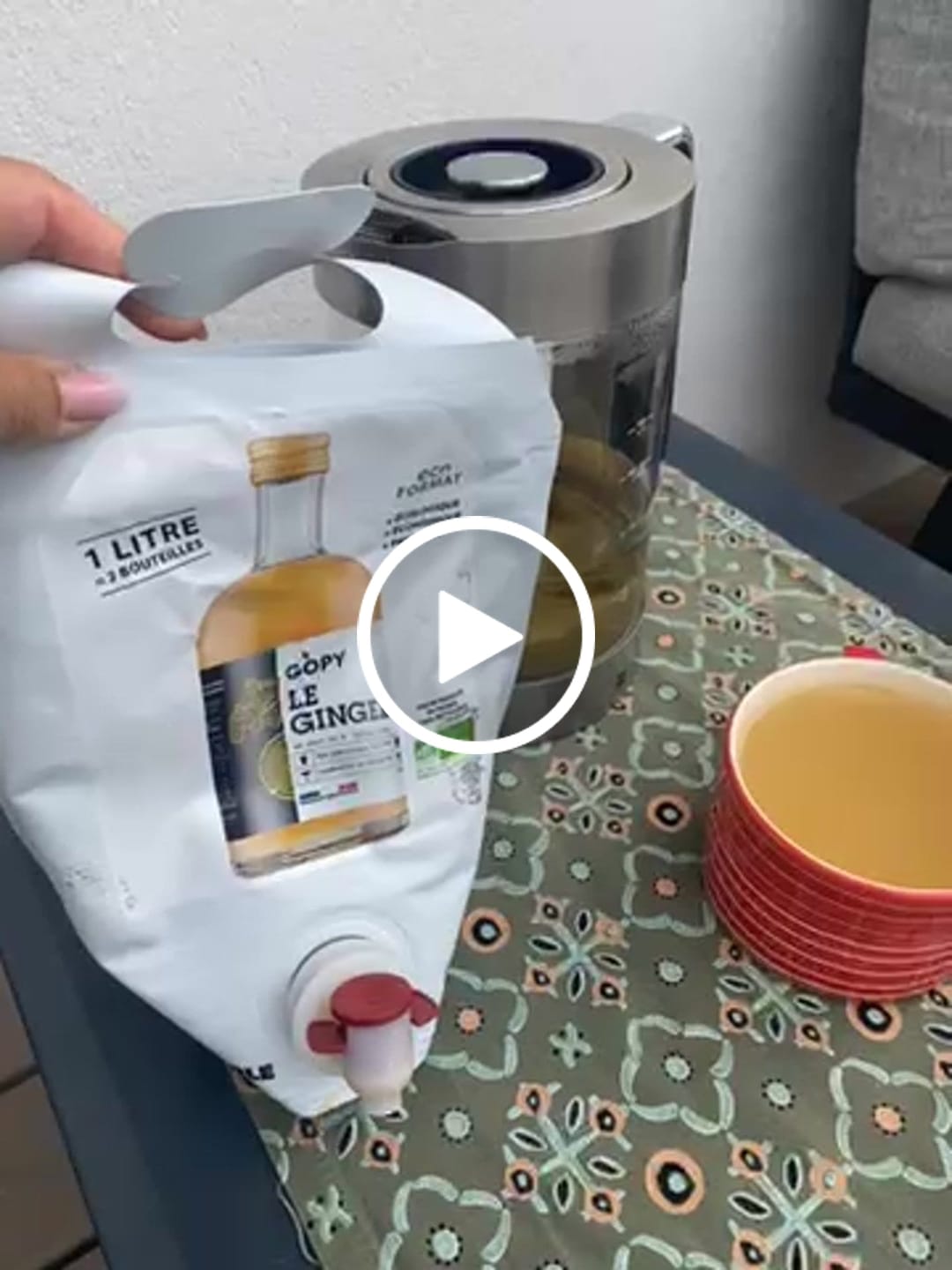 Customer video review of Le Ginger Classique Pouch 1 litre