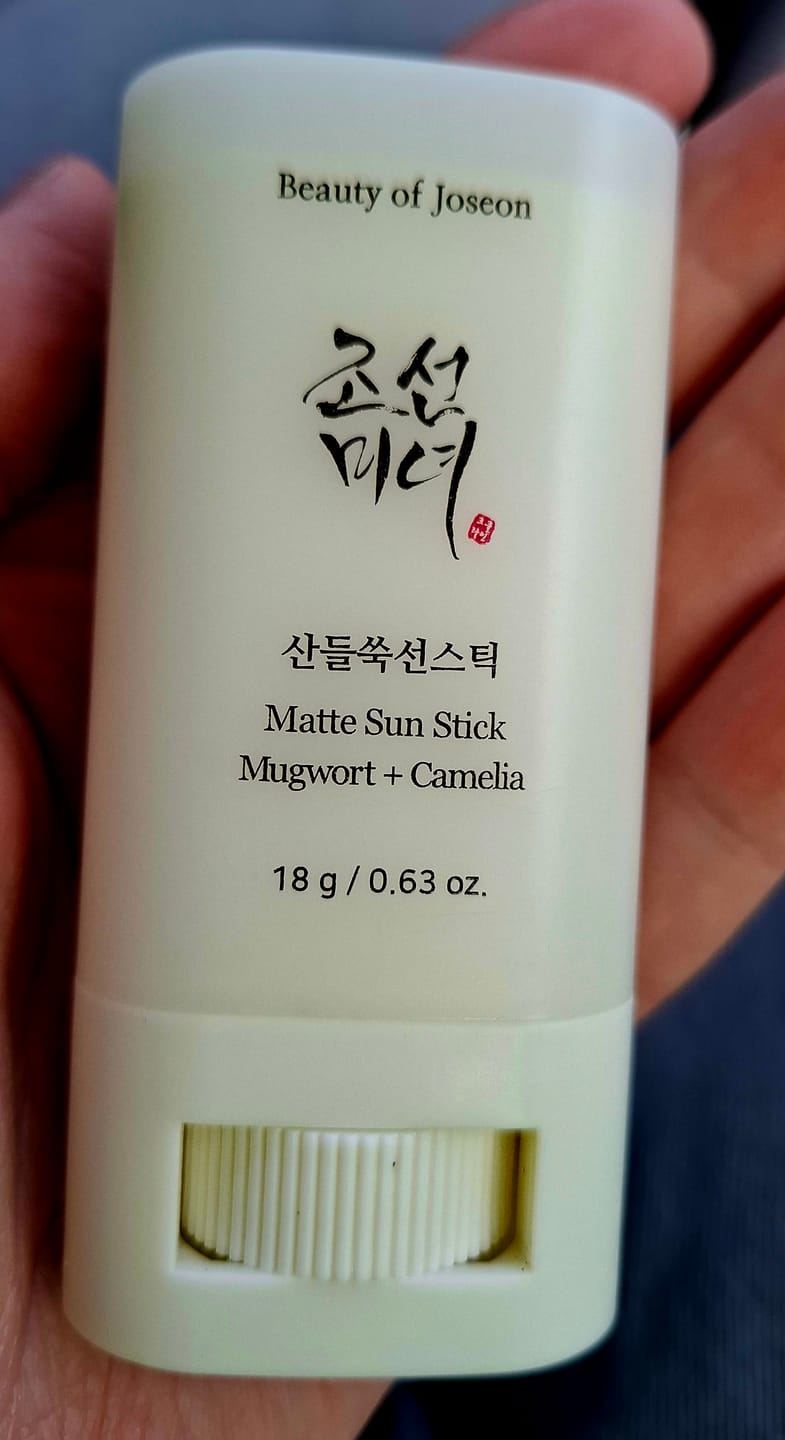 Customer photo review of Saules aizsargzīmulis Beauty of Joseon Matte Sun Stick: Mugwort + Camelia SPF50+