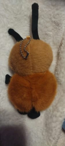 Customer photo review of Beanie and Pickle Cockroach Cutie Plushie