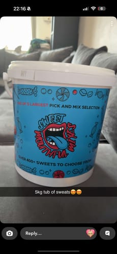 Customer photo review of 5kg Mix Your Own Pick n Mix Bucket