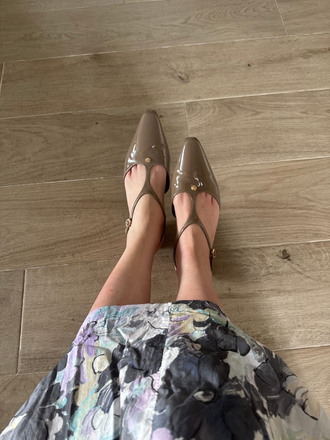 Customer photo review of L'opéra 𓆟 Pointed-Toe Ankle-Strap Slingback
