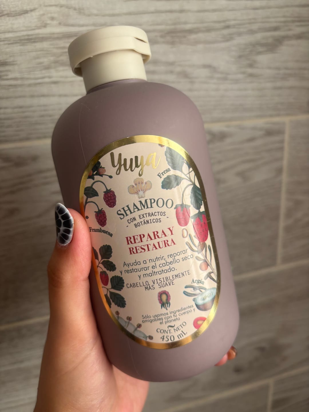 Customer photo review of Shampoo – Repara y Restaura