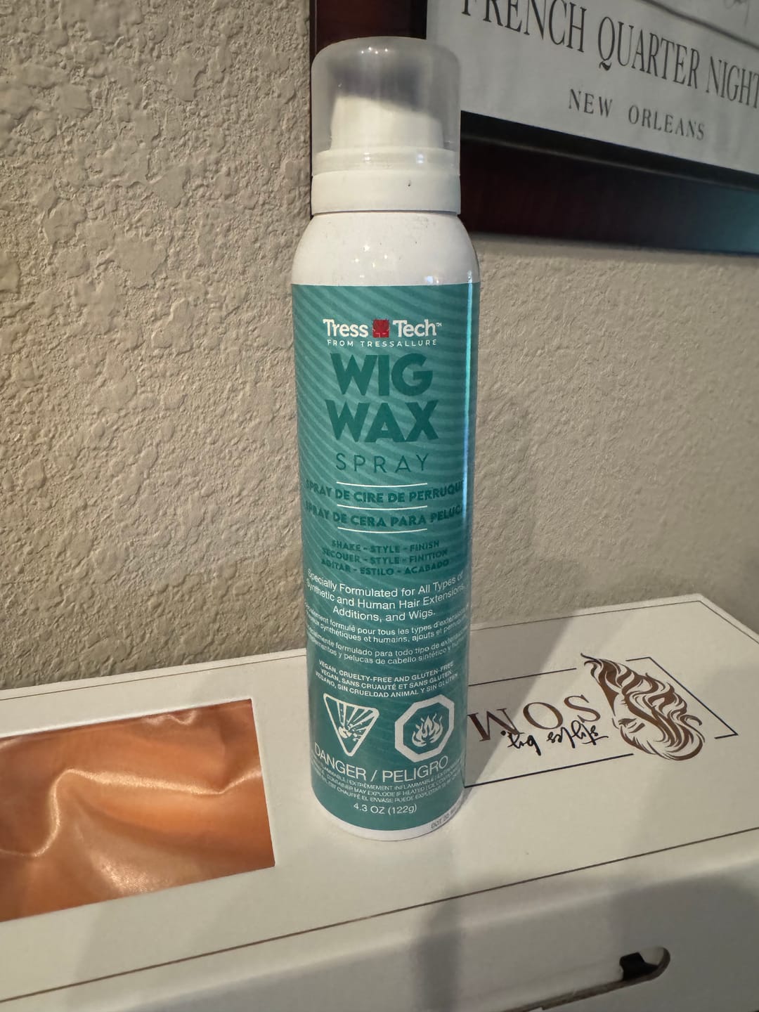 Customer photo review of WIG WAX
