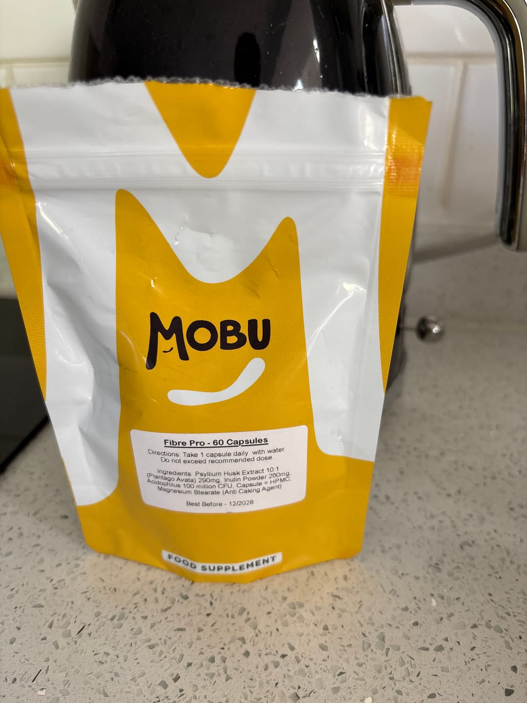 Customer photo review of Fibre Pro - Psyllium Husk, Inulin & Acidophilus Complex