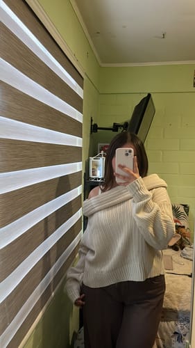Customer photo review of SWEATER LINA CRUDO (PREVENTA 2)
