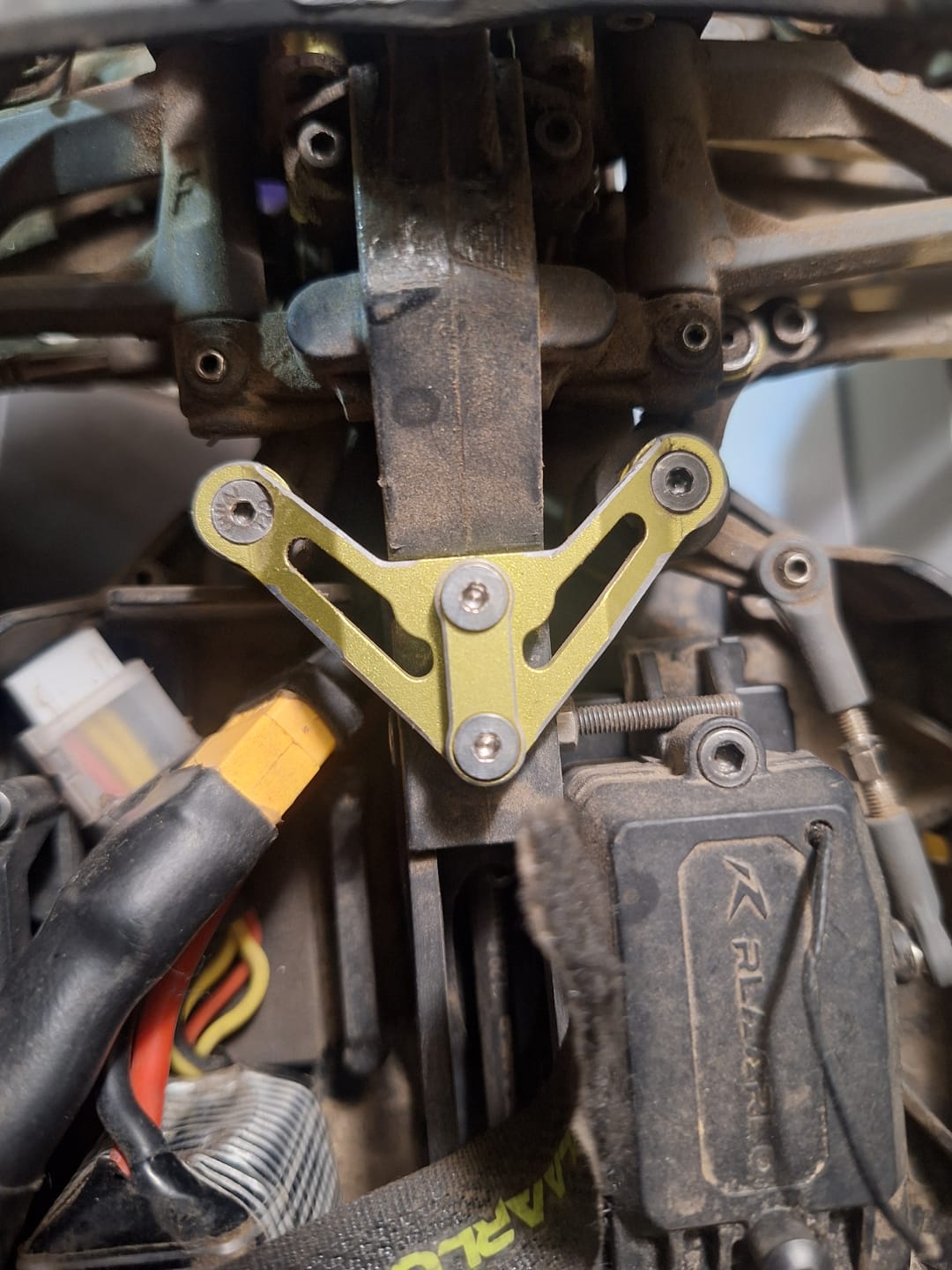 Customer photo review of Aluminum Upper Steering Saver Fixed Part For RZ001 and XTS-F10