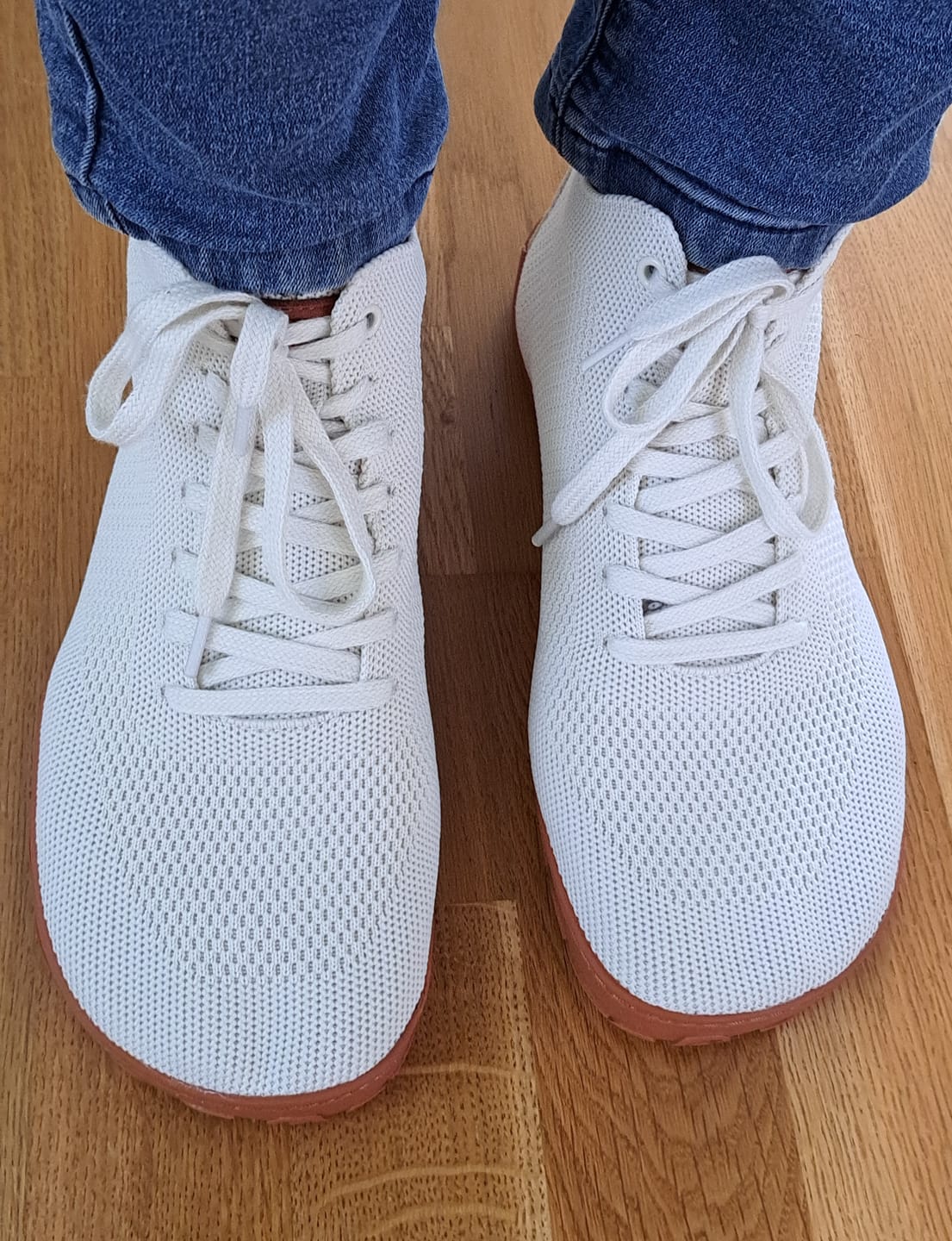 Customer photo review of Vaistoa Iloa Mid korkeavartiset paljasjalkatennarit