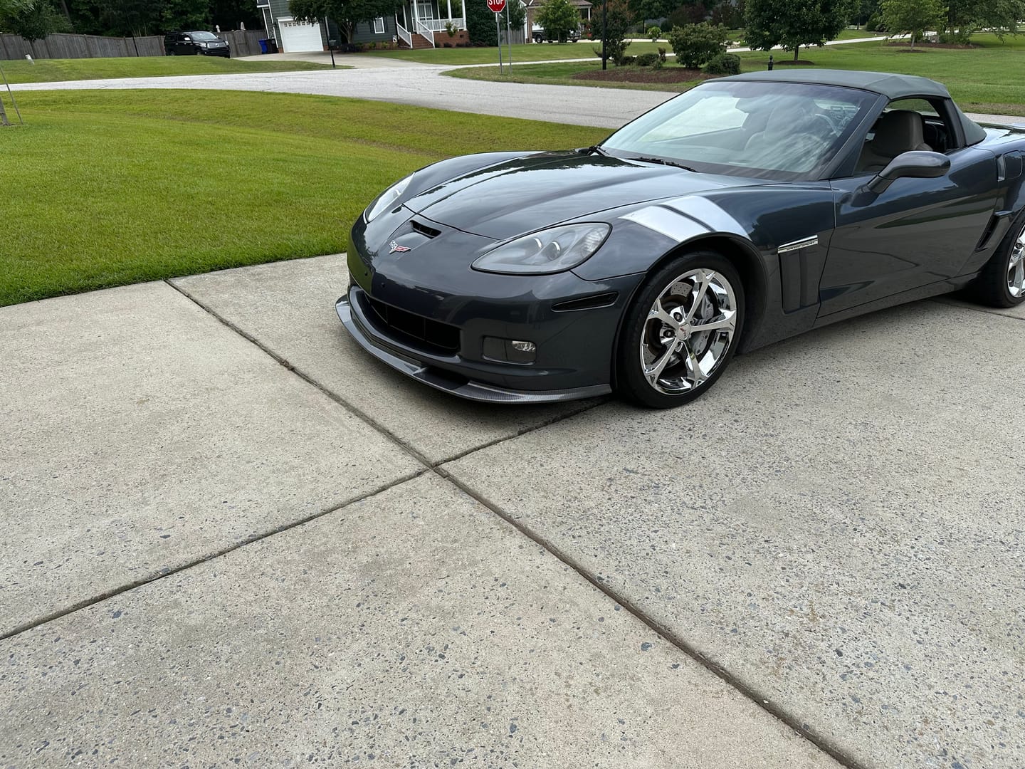 Customer photo review of Corvette C6 Grand Sport / Z06 Front Splitter Lip | ZR1 Conversion Package