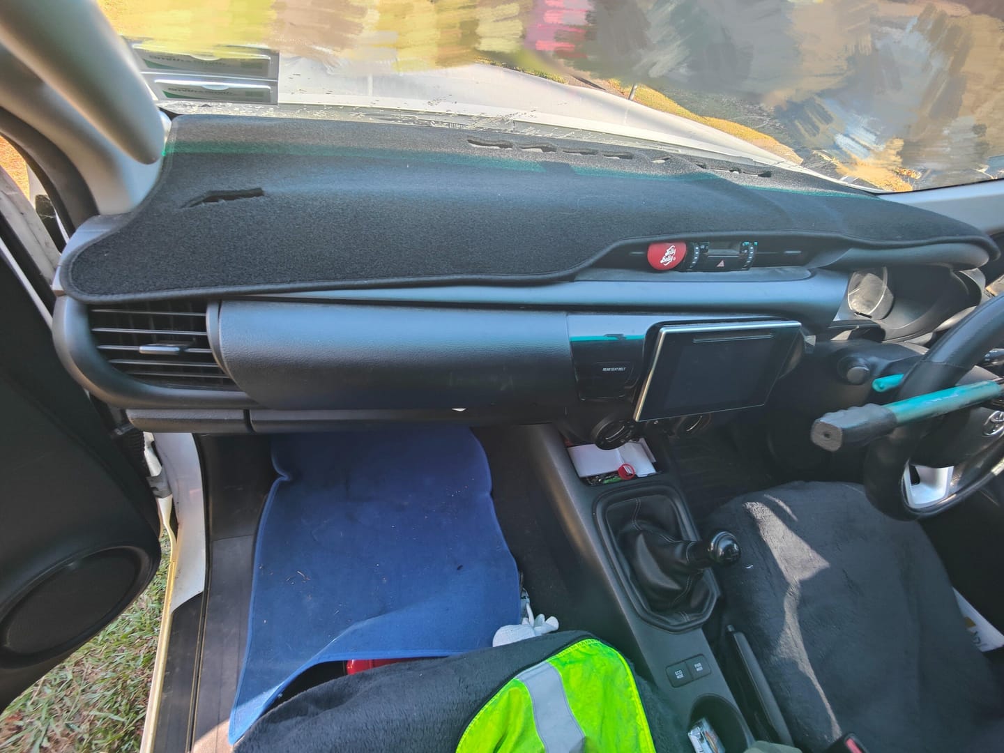 Customer photo review of Toyota Hilux N80 Dash Mat 2016-2024