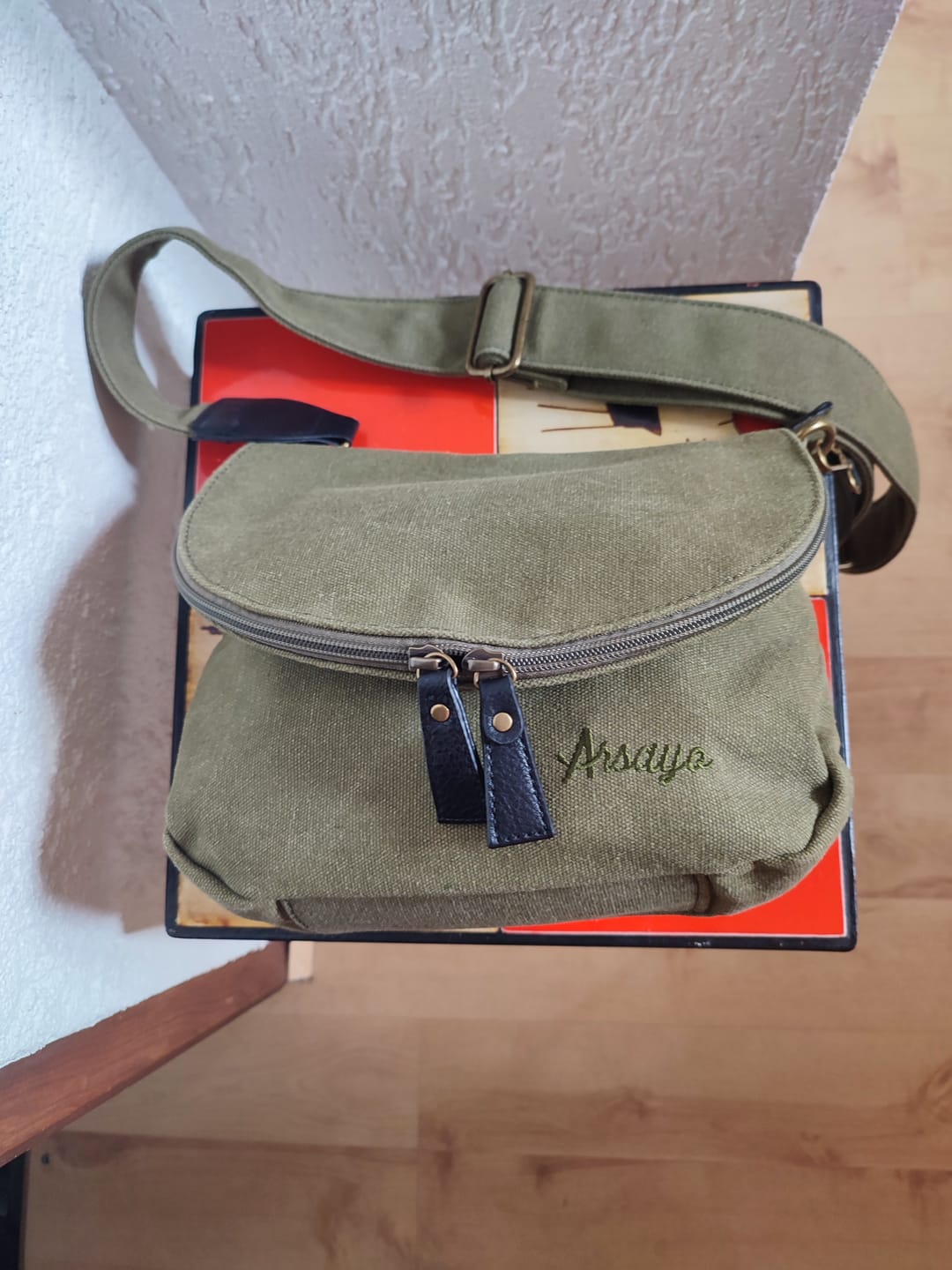Customer photo review of Le sac besace Estival - en Toile Coton