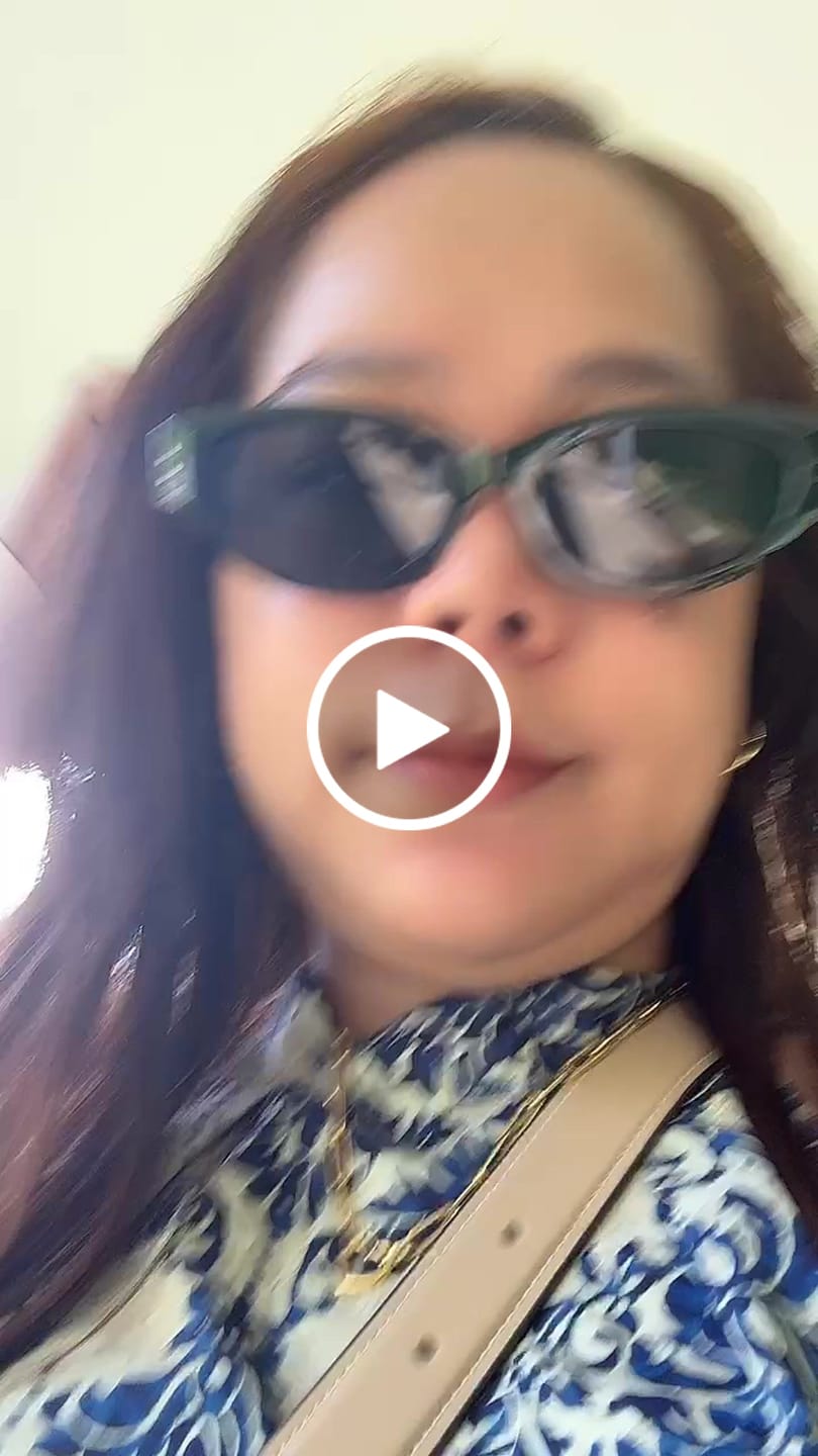 Customer video review of Kyoto Oval Framed Sunglasses