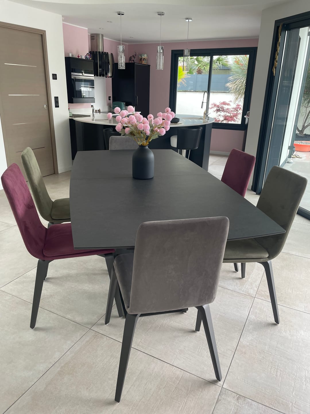 Customer photo review of Casa vase - Noir mat