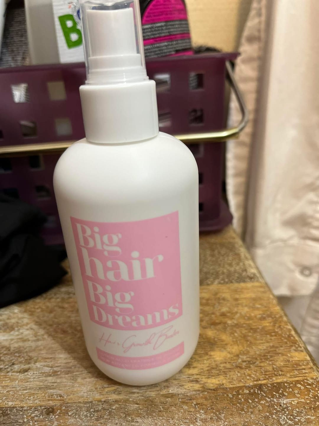 Customer photo review of Booster Pousse - Peptides, biotine et panthénol - 200ml