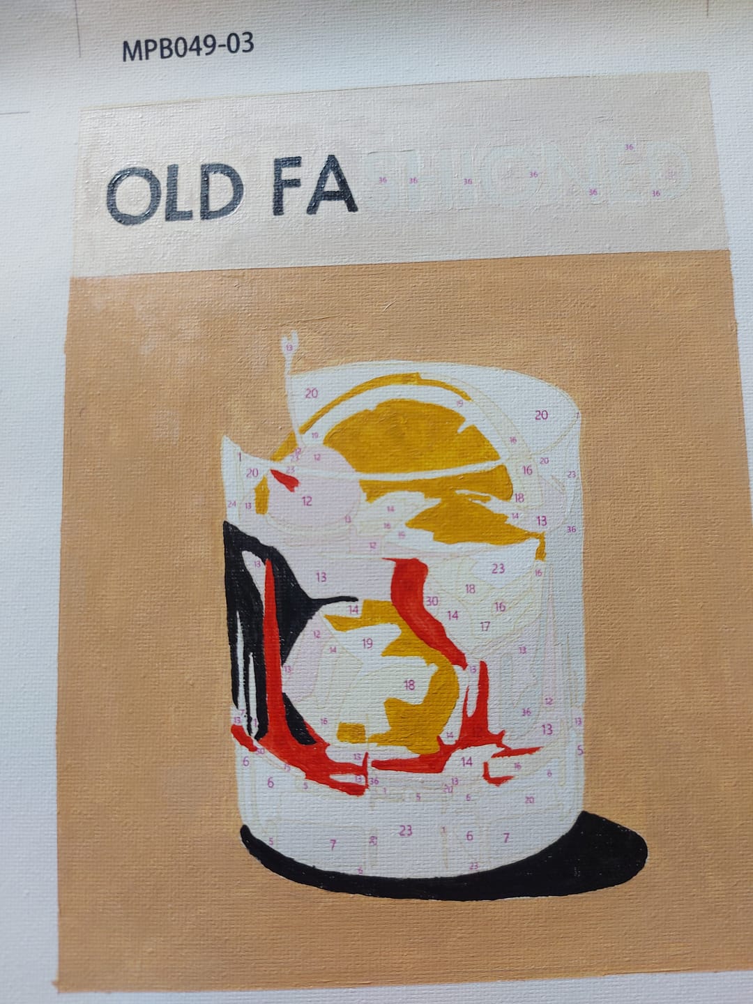 Customer photo review of 6 Mini Paintings - Cocktail Deluxe Set