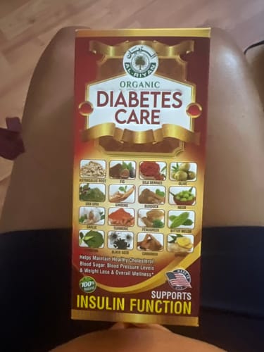 Customer photo review of Organic Diabetes Care Bitters 16oz