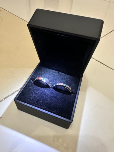 Customer photo review of COURAGE Pride Ring