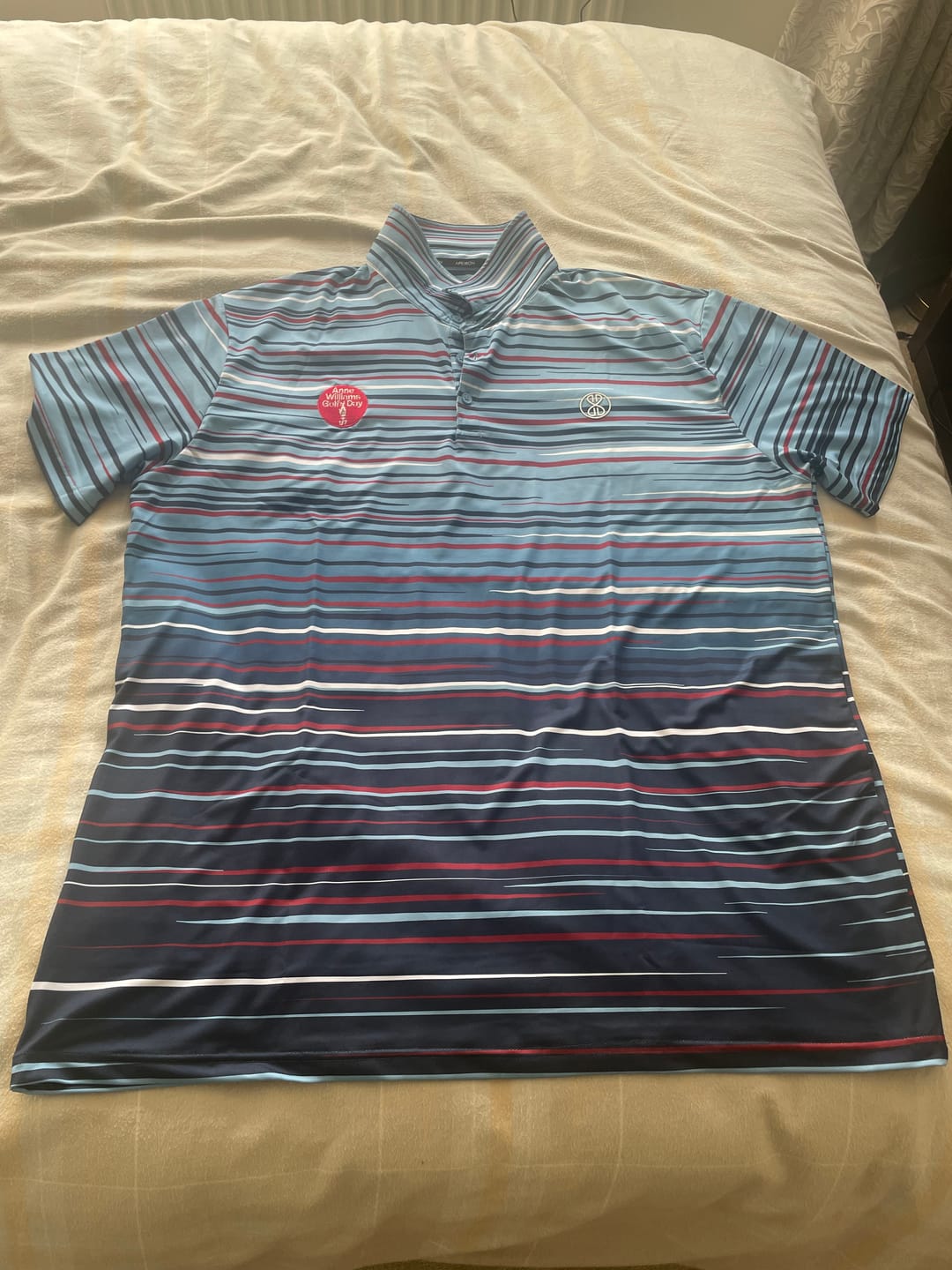 Customer photo review of Ember Blue Polo