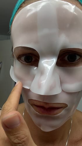 Customer photo review of Bio-Kollagen Gesichtsmaske