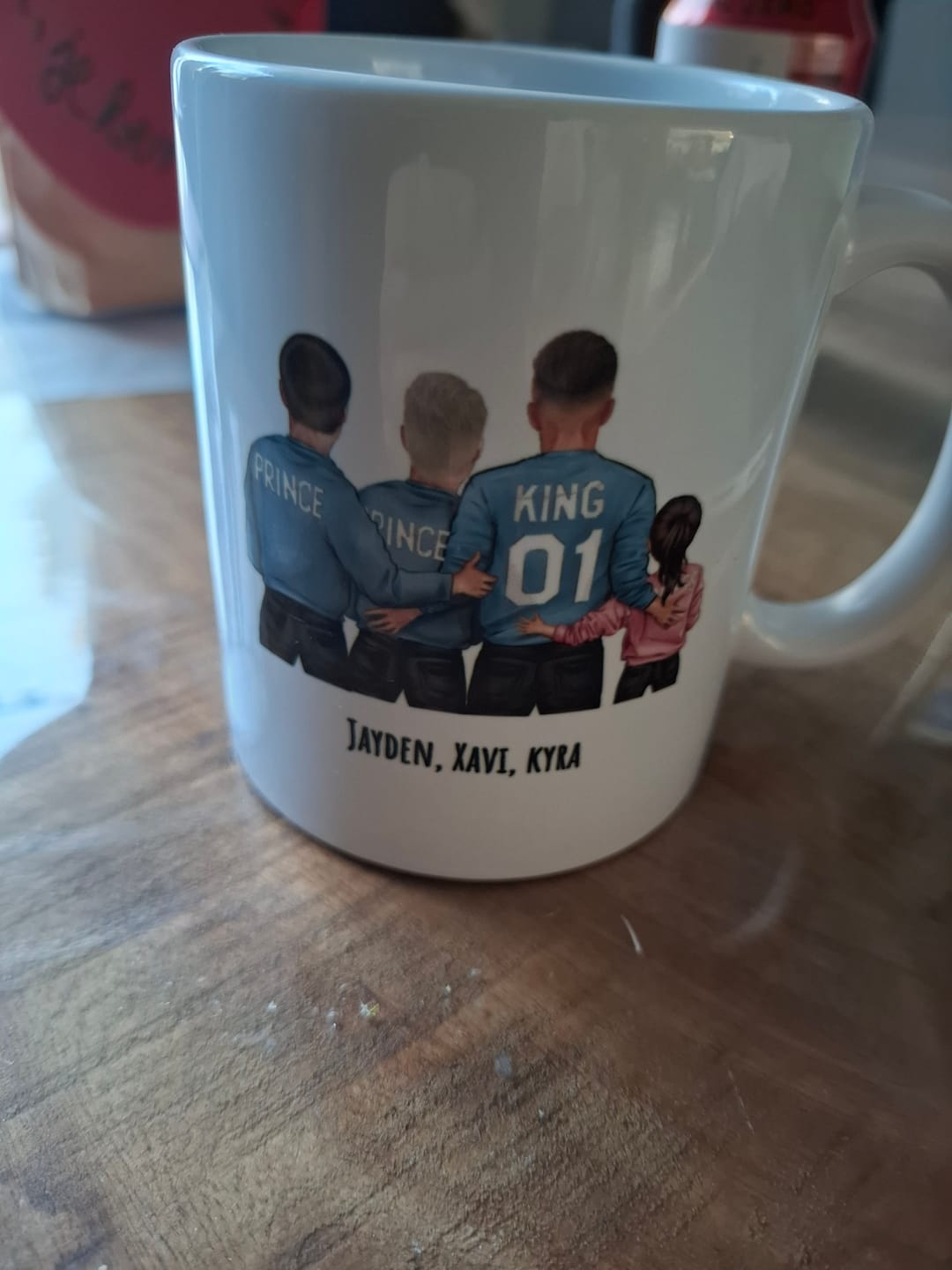 Customer photo review of Alleen voor papa - Gepersonaliseerde mok voor Vaderdag