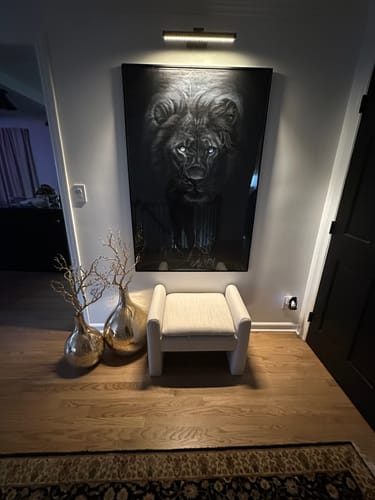 Customer photo review of Wild Animal Painting #ANW02