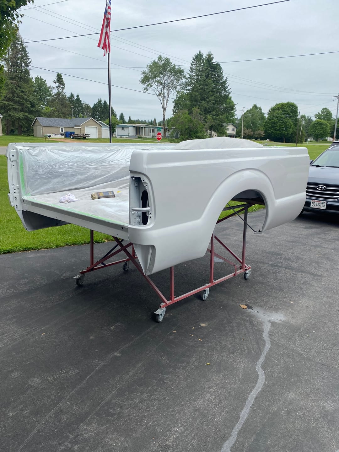 Customer photo review of HS Glamour Clearcoat AC-4521 Kit | Alpha Automotive Paint