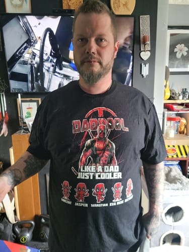 Customer photo review of Dadpool - custom made
