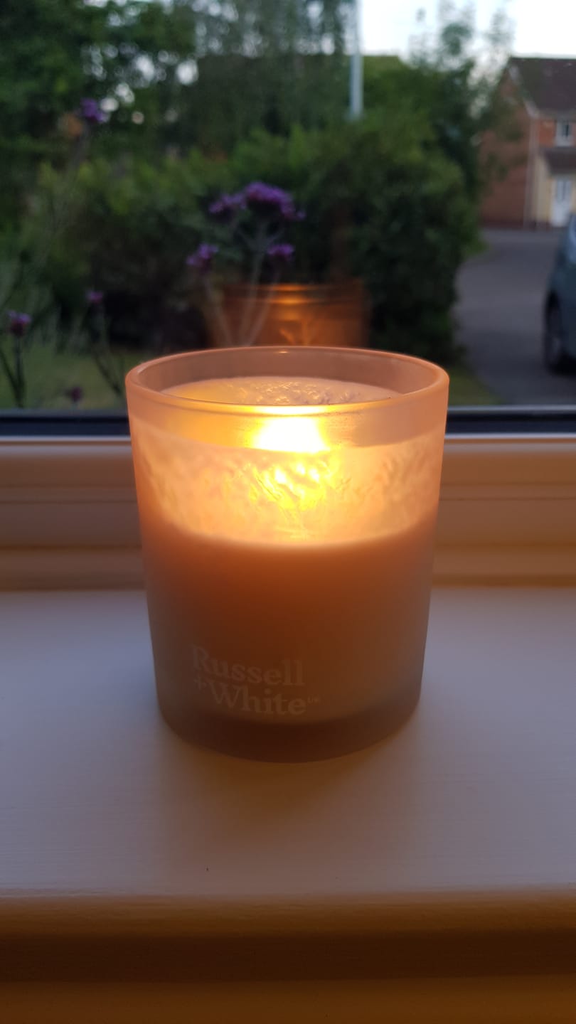 Customer photo review of Opulence Scented Candle Refill