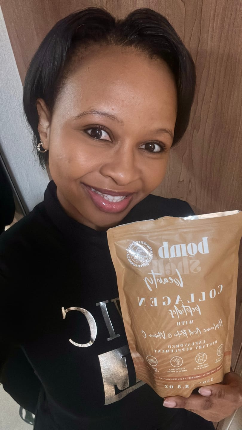 Customer photo review of Beauty: Bovine Collagen, Hyaluronic Acid, Vitamin C & Biotin (250g)