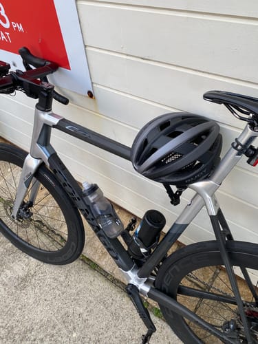Customer photo review of Venger Cycling Helmet