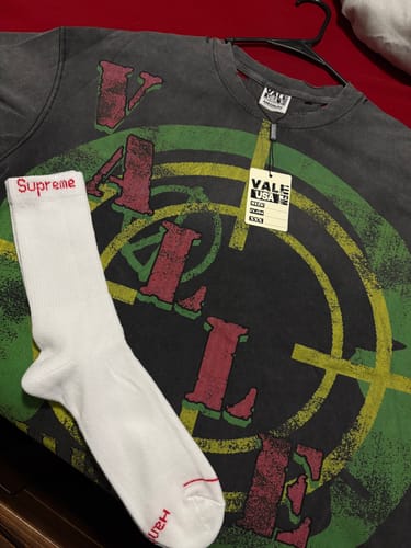 Customer photo review of Vale Forever Target Tee Black